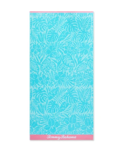 Tommy Bahama High Tide Hibiscus Yarn Dyed Beach Towel, 36" x 68"