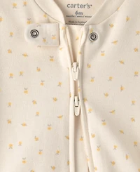 Carter's Baby Girl's Bee Snug Fit Sleep & Play