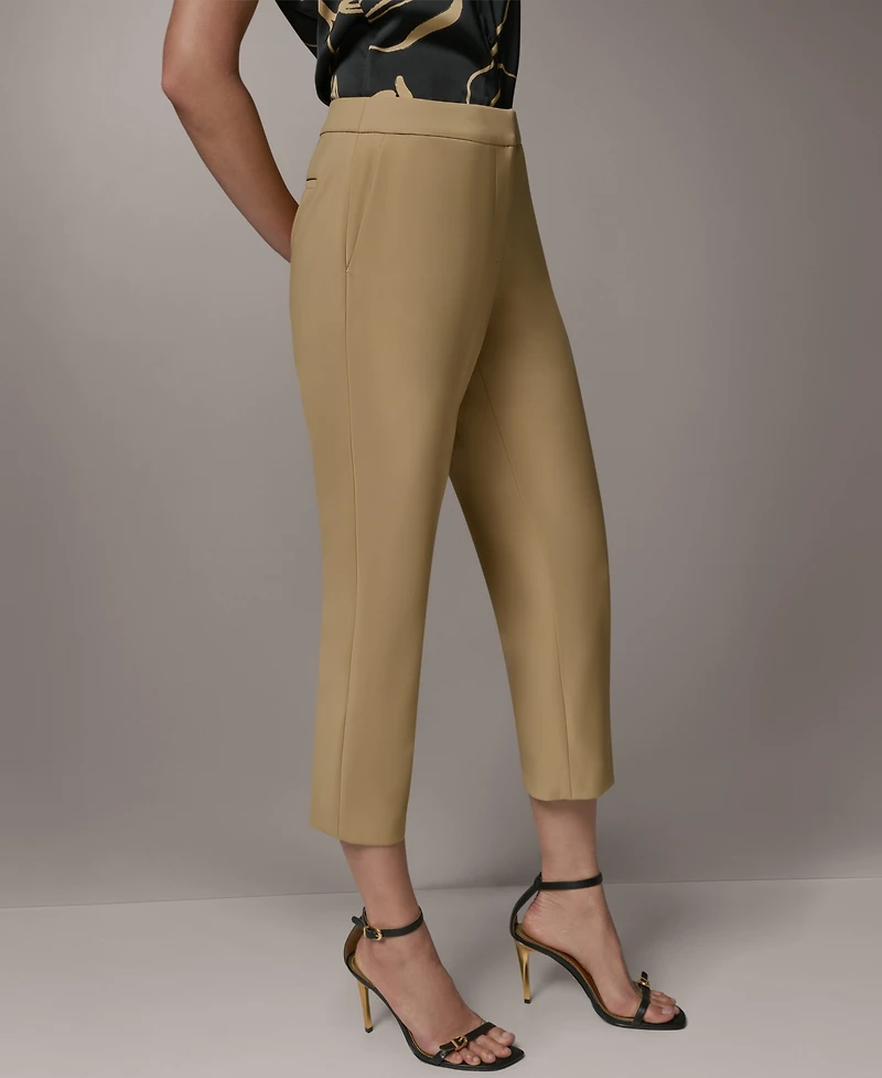 Donna Karan New York Petite Mid-Rise Ankle Pants