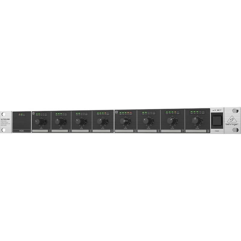 Behringer DS2800 Professional 2-Input/8-Output Distribution Splitter for Commercial Applications