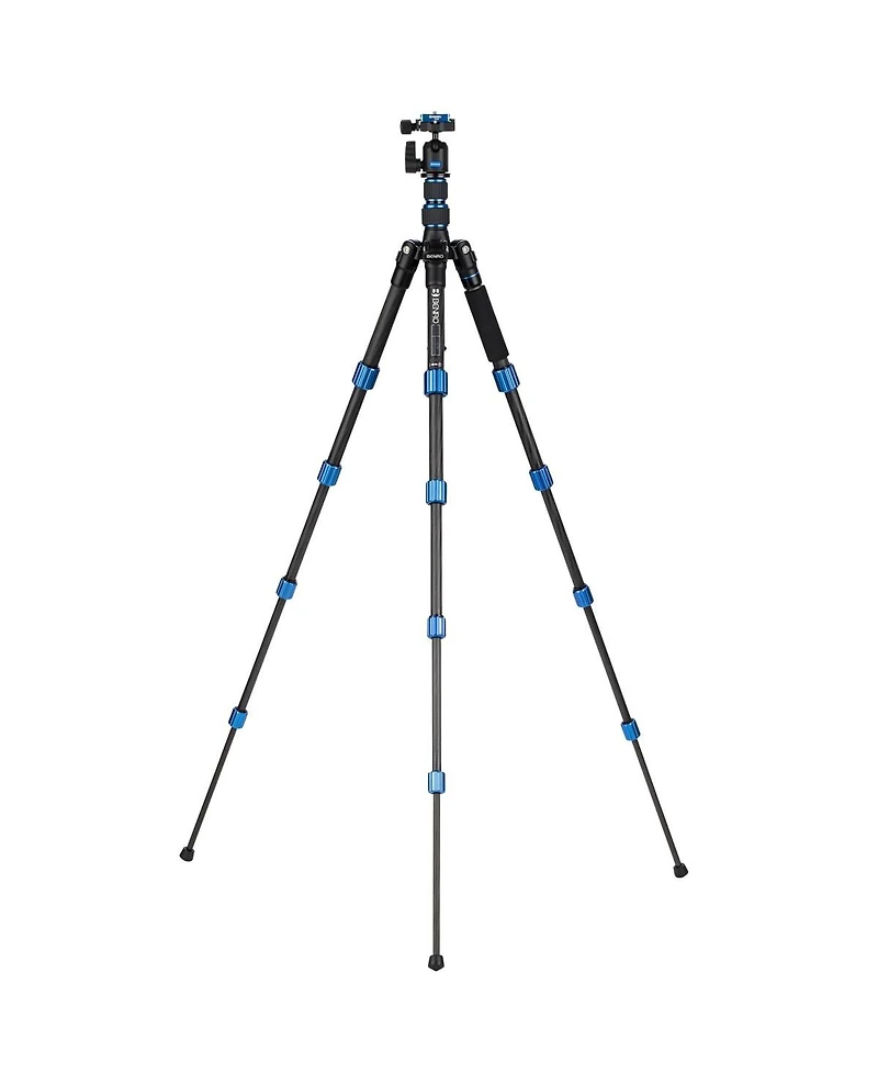 Benro 5-Section Carbon Fiber Slim Travel Tripod with N00 Ball Head