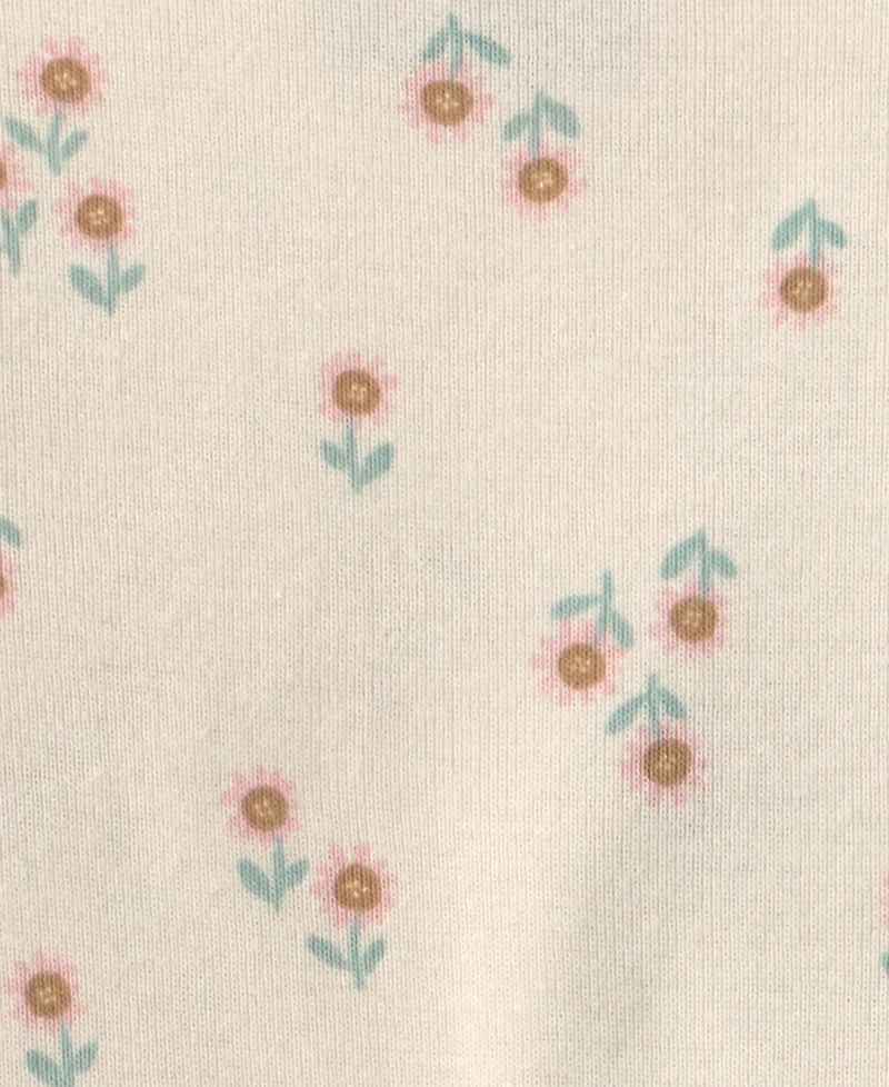 Carter's Baby Girl's Floral Bodysuit & Pant 3-Piece Set