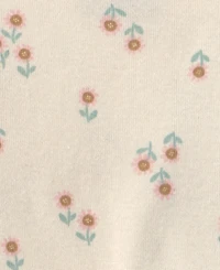 Carter's Baby Girl's Floral Bodysuit & Pant 3-Piece Set