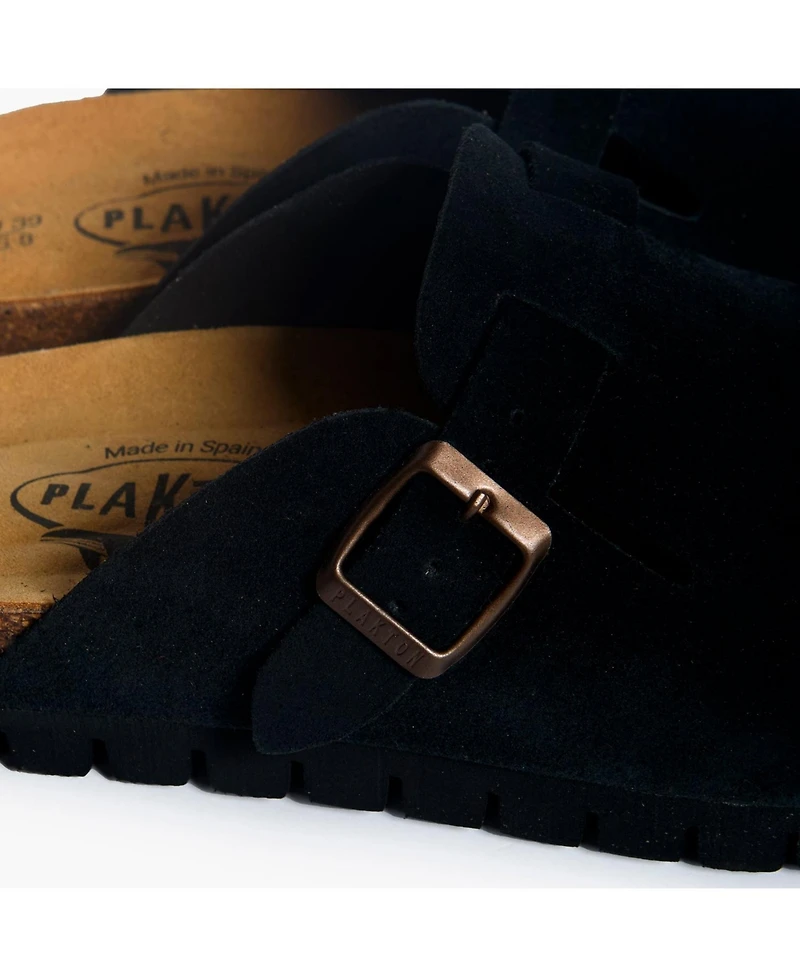 Plakton Women's Clog Suede Bogey