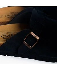 Plakton Women's Clog Suede Bogey