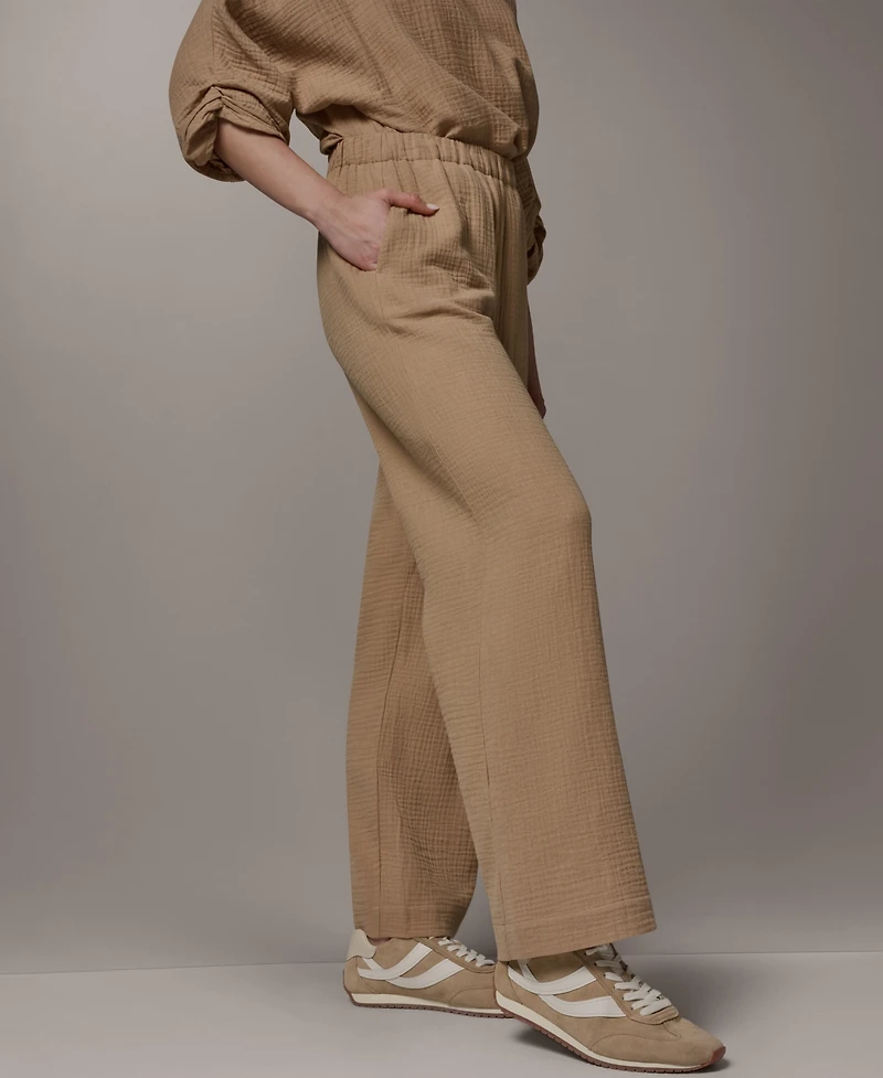 Donna Karan Weekend Women's Mid-Rise Side Seam Pants