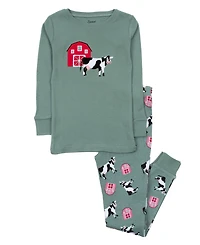 Leveret Baby Boys Two-Piece Cotton Long Sleeve Shirt and Pants Pajamas - Animal Nature Prints