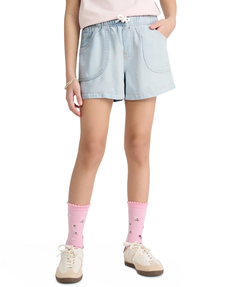 Levi's Girls' 7-16 Denim Parachute Shorts