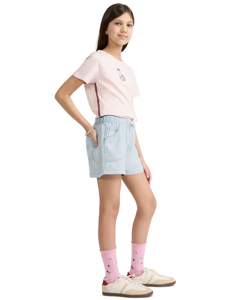 Levi's Girls' 7-16 Denim Parachute Shorts