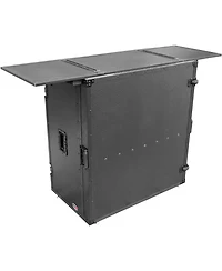 ProX Xs-djstn Transformer Series Fold-Away Dj Performance Desk Facade with Wheels