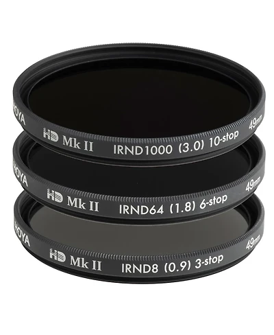 Hoya 49mm Hd Mkii Irnd Neutral Density Filters Kit
