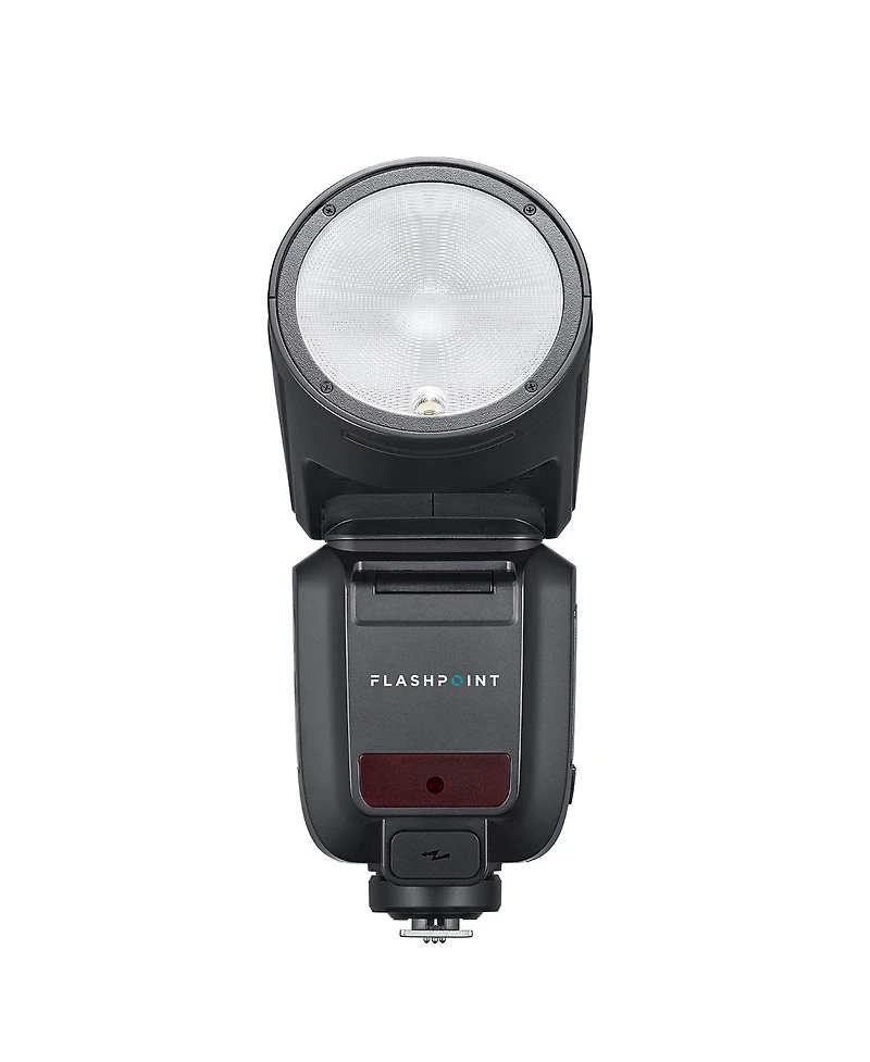 Flashpoint X100 Ttl R2 On Camera Li-on Round Head Flash For Canon with Round Head Flash Accessory Kit