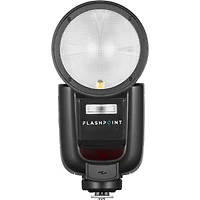 Flashpoint Zoom Li-on X Pro R2 Ttl On-Camera Round Flash Speedlight For Canon