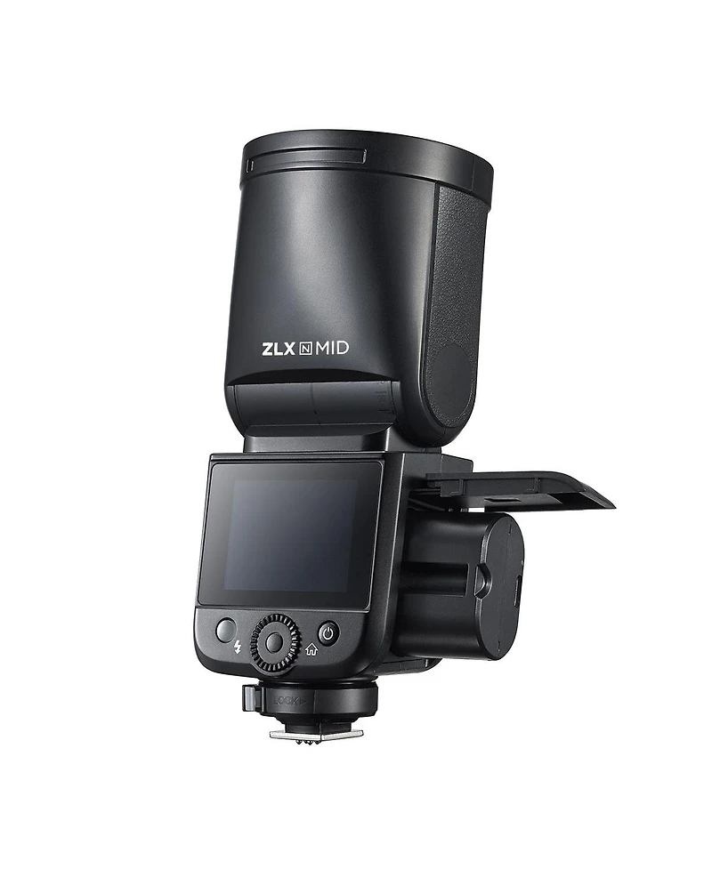 Flashpoint Zoom Li-Ion X Mid R2 Ttl On-Camera Round Flash for Nikon, Godox V1mid