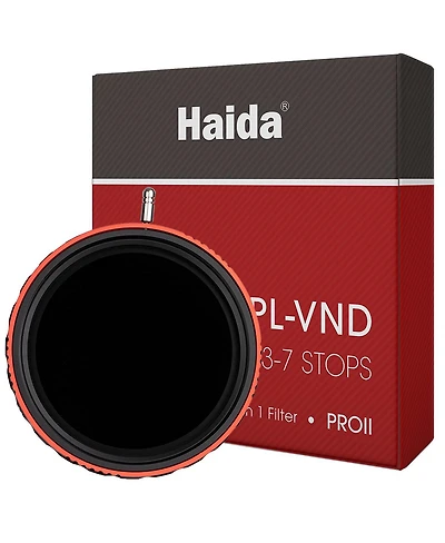 Haida 82mm Proii 0.9-2.1 3-7 Stops Multi-Coated Cpl-vnd 2-In-1 Filter