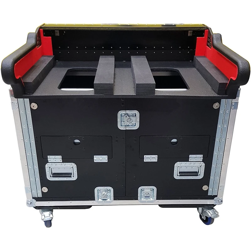 ProX Xzf-MIDM32 Flip-Ready Easy Retracting Hydraulic Lift Case for Midas M32 Console