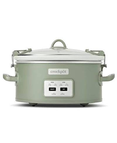 Crock Pot Cook and Carry Programmable Slow Cooker with Locking Lid