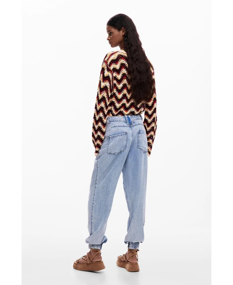 Desigual Women's Jogger denim pants