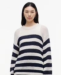 Tommy Hilfiger Women's Cotton Nautical Stripe Sweater