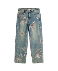 Desigual Women's Floral jeans