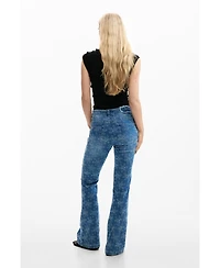 Desigual Women's Flared denim trousers