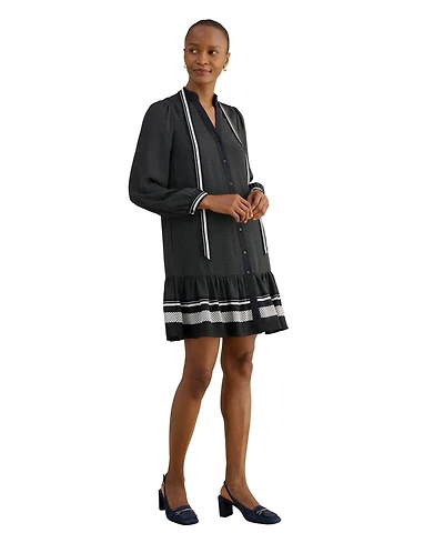 Hobbs London Women's Carmen Sleeveless Button Front Dress
