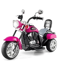 Mecale 6V Powered Toddler 3-Wheel Motorbike Ride On Toy with Horn and Headlight
