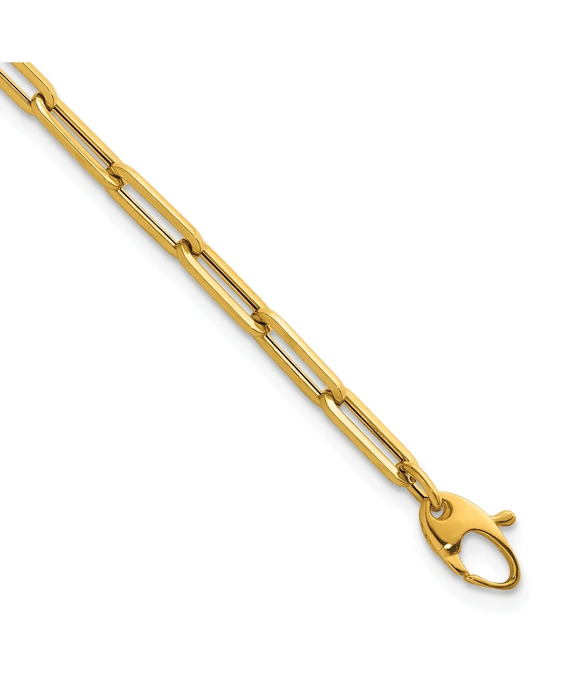 Macy's Paperclip Chain Bracelet in 18k Yellow Gold