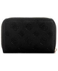 Guess Ella Logo Medium Zip Around Wallet