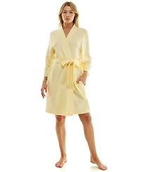 Jaclyn Intimates Women's Waffle Kimono Wrap
