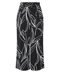 City Chic Women's Shania Bloom Print Wide Leg Pant