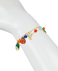 Patricia Nash Ladybug Collection Mini Charm Bracelet