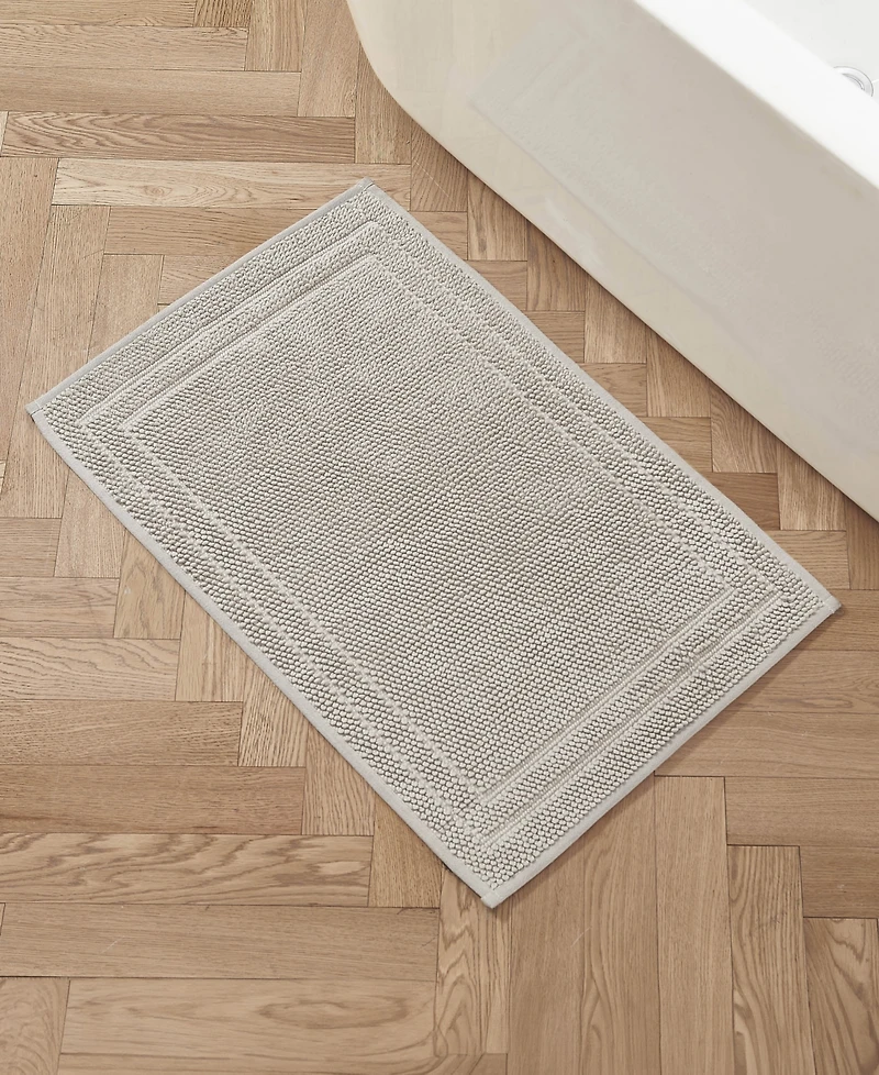 Hunter Luxe Looped Cotton Bath Mat, 20"x32"