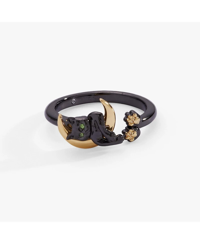 Alex and Ani Celestial Cat Open Ring