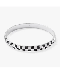 Alex and Ani Checker Hinge Bangle