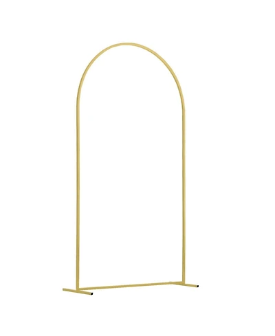 Sugift Set of 3 Metal Wedding Arch Backdrop Stands for Celebrations