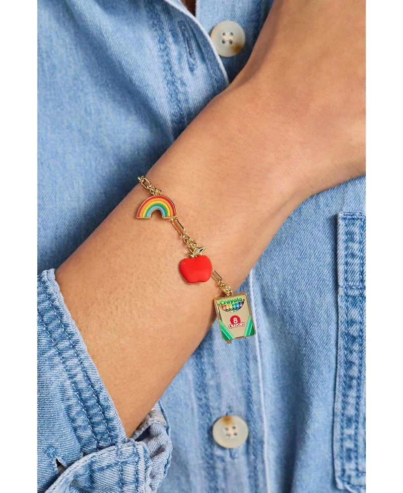 Alex and Ani Crayola 'Teaching Is A Work Of Heart' Toggle Bracelet