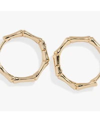 Alex and Ani Bamboo Huggie