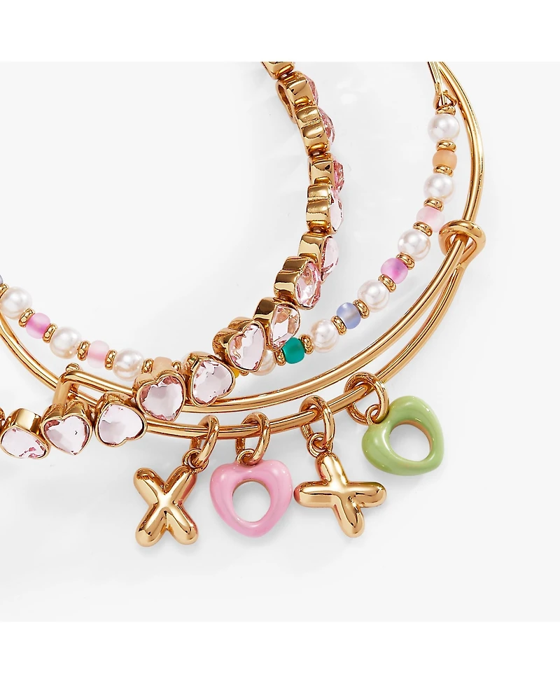 Alex and Ani Xoxo Bracelet Set of 3