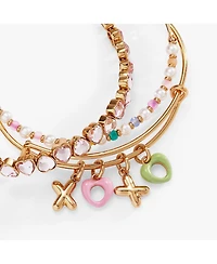 Alex and Ani Xoxo Bracelet Set of 3