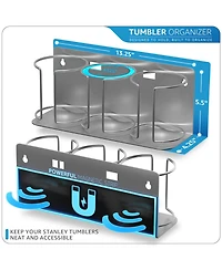 Sorbus Tumbler & Travel Mug Storage Rack