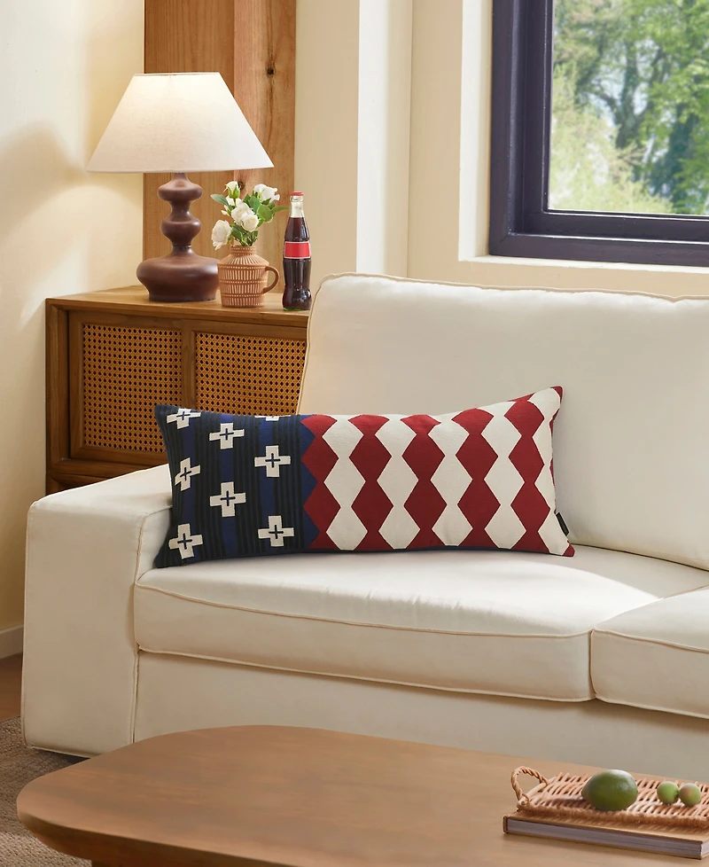 Pendleton Brave Star Embroidered Decorative Pillow, 14" x 30"