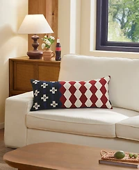 Pendleton Brave Star Embroidered Decorative Pillow, 14" x 30"