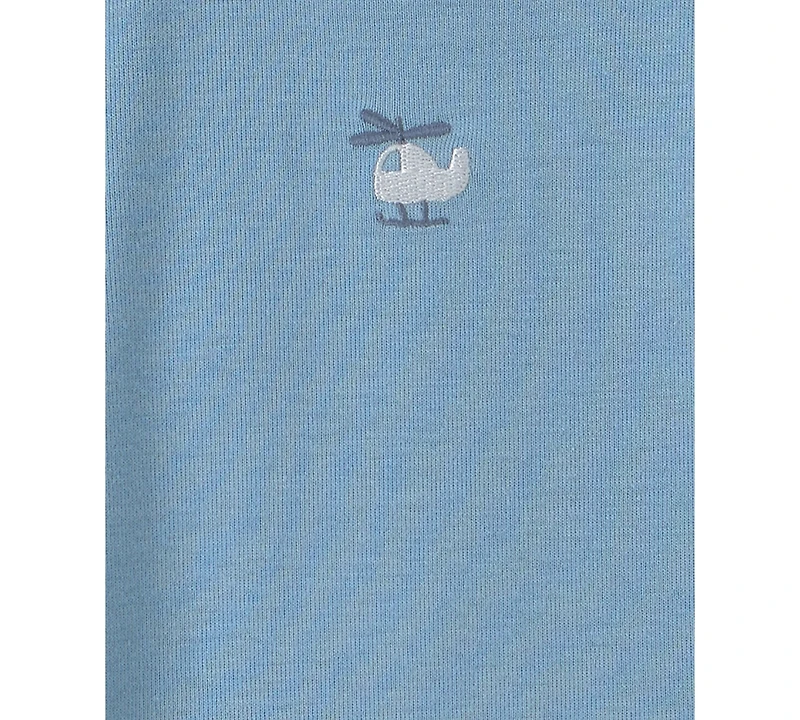 Carter's Baby Boys' Airplane Print Short-Sleeve Bodysuits, 5-Pack