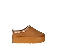 London Rag Women's Jesters Embroidered Platform Classic Slip-On