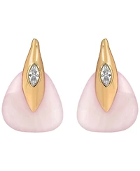 Ettika Gold-Tone Turquoise Solstice Drop Earrings