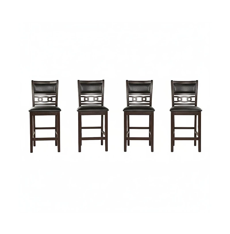 New Classic Furniture Gia Wood Counter Chair (Set of 4)