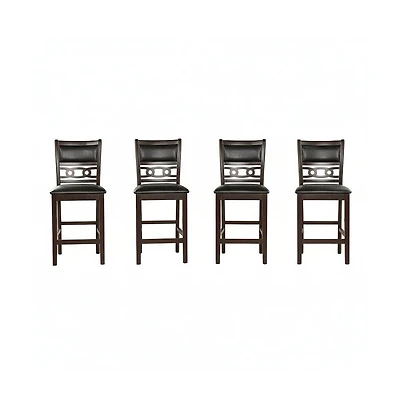 New Classic Furniture Gia Wood Counter Chair (Set of 4)