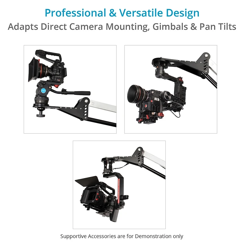 Proaim 10' Wave-2 Plus Telescopic Camera Jib Arm Crane