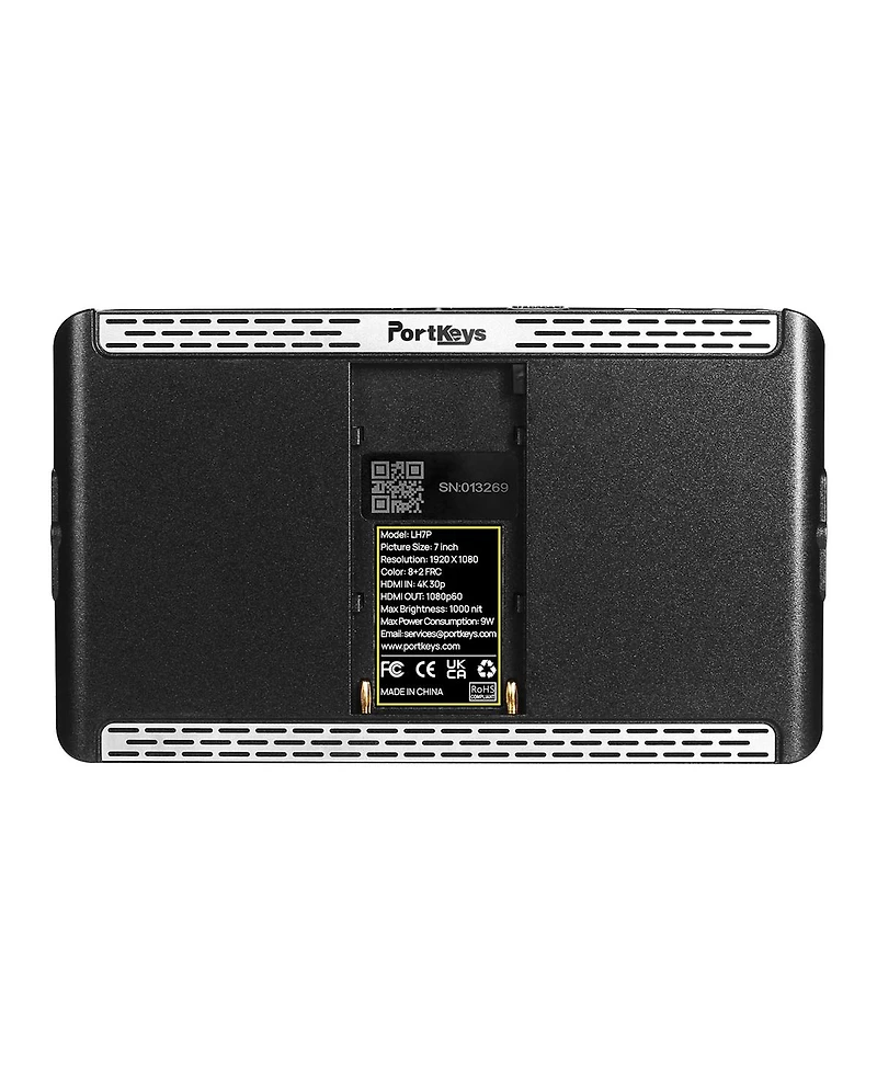 Portkeys LH7P 7" Full Hd High-Bright Touchscreen Monitor with Wireless Camera Control, Supports 4K Hdmi